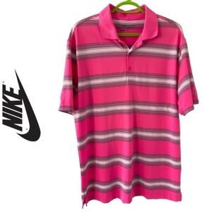 NIKE golf tour, performance‎ dry fit men’s polo, shirt, size large